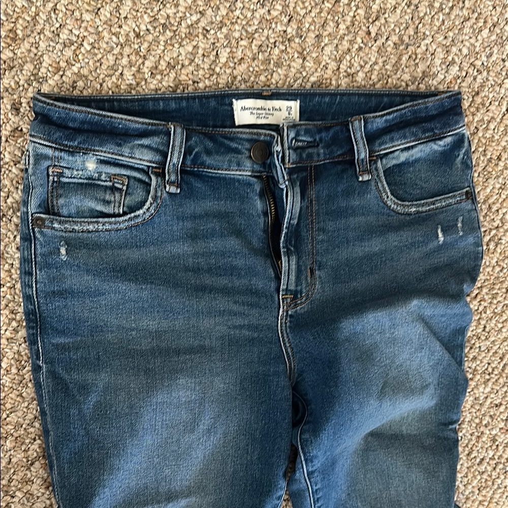 Abercrombie & Fitch Women's Blue Jeans 29P